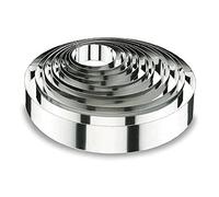 LACOR 68408 - Aro Redodno 8cm Acero Inoxidable - Repostería y Horno