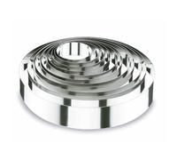 Lacor Aro redondo 68424 – 24 x 4 cm acero inoxidable – 1 unidad