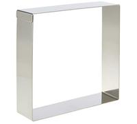 LACOR 68441 - Molde Aro Cuadrado 14x14 cms. Acero Inoxidable - Repostería