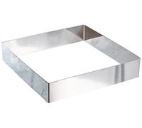Lacor - 68441 - Molde Aro cuadrado 20x20 cms. Inox