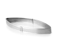 LACOR - 68498 - Aro Hoja Perforado, Aro Microperforado, Acabado Excepcional, Ideal para Brisa, Acero inoxidable 18/10, Apto para lavavajillas, Apto para el horno, Apto para el congelador, 18x8x2 cm