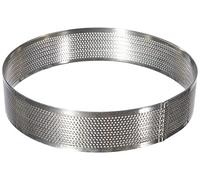 LACOR - 68546 - Molde Aro Redondo Perforado 16x3,5cm INOX.