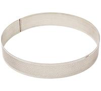 Lacor - 68550 - Molde Aro Redondo Perforado 20x3,5cm Inox.