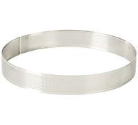 Lacor Molde aro redondo microperforado 68554 24 x 3,5 cm Inox