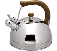 LACOR 68619 - Cafetera Silbante Acero Inoxidable 2.0 litros - Cocina | En acero inoxidable, para un café intenso en casa; con 2,0 L de capacidad, ideal para cocina profesional y uso diario en casa