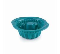 LACOR - 68769 - Moldes Repostería Platinum, Molde Bizcocho Savarin Mini, Molde Silicona, Antiadherente, Flexible, Libre de BPA, Apto para Microondas, 15x6,5 cm, 0,5 L
