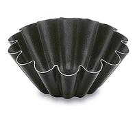 Lacor Flanero Rizado Movil Aluminio Antiadherente, Negro, 18 Ø(cm) / 6'5 h(cm)