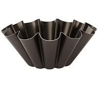 Lacor - 68821 - Flanero Rizado Aluminio Antiadherente 22 cm - Negro