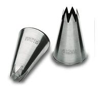 Lacor - 68900 - Pack 6 Boquilla Estrella Inox. 10cm