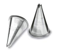 Lacor - 68948 - Pack 6 Boquillas Rosa Inox. 8cm