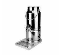 Lacor 69030 - Dispensador De Leche Acero Inoxidable 5 Litros - Hostelería