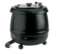 LACOR 69037 - Olla Calentador Sopa eléctrico, Hierro esmaltado, 475 W