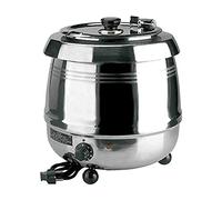 Lacor 69038 - Olla calentador sopa eléctrico, Inox, 475 W