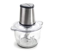 Lacor - 69077 - Cortador Automático, Picador de Alimentos, Picadora con Cuchillas de Ultra-Resistentes, Libre de BPA, 2 velocidades, 300 W, 1,2 L
