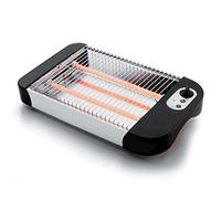 Lacor 69163 - Tostadora eléctrica Horizontal Plana 600w - Menaje de Cocina | Para un uso práctico y profesional en cocina; perfecto para el día a día en hostelería y en casa, cómodo de usar y de guardar