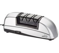 Lacor 69261 - Afilador Eléctrico De Cuchillos, Gris - Menaje Profesional | Para un uso práctico y profesional en cocina; perfecto para el día a día en hostelería y en casa, cómodo de usar y de guardar