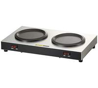 LACOR 69282 - Placa Calentamiento Jarra café Doble, 180 W