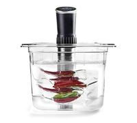 Lacor 69304 - Sous Vide PRECISE, Cocedor a baja temperatura, Acero Inoxidable 18/10, Libre de BPA, 1200 W