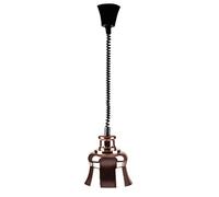 Lacor Lámpara con infrarrojos 69367 – 275 W, cable extensible, cobre, 23x23x35 cm