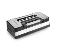 Lacor 69443 - Máquina de vacío Tech, Apta para envasar líquidos, 130 W | En acero inoxidable, para un uso práctico y profesional en cocina; cierre hermético, práctico y fácil de guardar