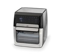 Lacor - 69513 - Freidora de Aire Sin Aceite AirePro, 12L, 1700W, 9 Programas, 7 Accesorios Incluidos, Deshidratar, Pantalla Led Táctil, Temporizador, Recetas, Luz interior