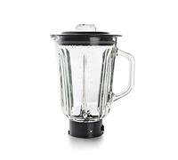 Lacor 69684 Jarra para Batidora Complet, Recipiente Cristal, Ideal para Zumos, Batidos y Cremas, 4 Cuchillas, Tapa de Cierre Hermético, 1.5 L, 1.5 litros