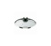 LACOR 71914 - Tapa De Cristal con Desvaporizador De 14 cm- Transparente | En cristal templado, conserva el calor y evita salpicaduras; ideal para cocina profesional y uso diario en casa