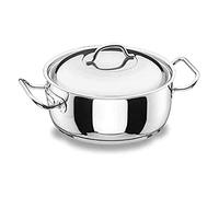 Lacor 72024 - Cacerola con Tapa Profesional 24 cm Acero Inoxidable