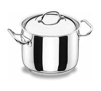 LACOR 72132 - Olla con Tapa Profesional 32 cm Acero Inoxidable - Cocina | En acero inoxidable, para cocidos y grandes cantidades; ideal para cocina profesional y uso diario en casa, para el día a día