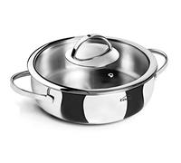 Lacor - 79628- Tartera Con Tapa Belly 28 cm. Inox