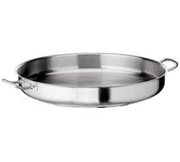 LACOR 8414271004445 Paellera con Tapa, 60 cm, Stainless Steel