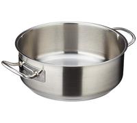 Lacor 8414271026126 - Cacerola sin Tapa, 32 cm, Stainless Steel - Cocina