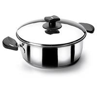 Lacor - 88032 - Cacerola Con Tapa Nova Ladycor 32 cm, 9,5 Litros, Inox.