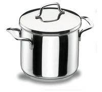 LACOR 90118 - Olla con Tapa Gourmet 18cm Acero Inoxidable - Uso Profesional | En acero inoxidable, para cocidos y grandes cantidades; ideal para cocina profesional y uso diario en casa, para el día a día