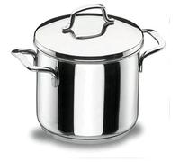 LACOR 90128 - Olla con Tapa Gourmet 28cm Acero Inoxidable - Uso Profesional
