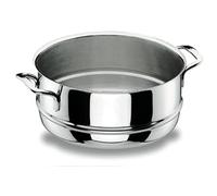 LACOR 90424 - Cacerola Vapor Gourmet 24cm Acero Inoxidable - Profesional
