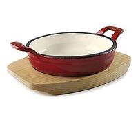 Lacor - Cacerola redonda, Aluminio, Rojo degradado, 16 cm