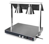 LACOR Calentador de Buffet, 50 W, Plata