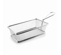 Lacor Cestillo Rectangular, Acero Inoxidable, Gris, 21x11x6 cm