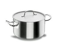 Cacerola Alta De Acero Inoxidable - 22 L - 36 Cm