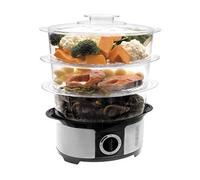 LACOR - Cocedor eléctrico a Vapor, 1000W, Libre de BPA