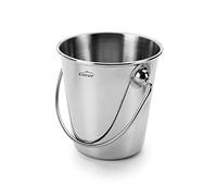 LACOR Cubo Mini, Acero Inoxidable, Gris, 9x5x9 cm