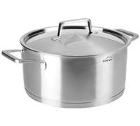 LACOR Foodie Cacerola con Tapa, Acero Inoxidable, Gris, 26 cm