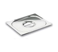 Lacor GN 66905D - Tapa encastrada para cubeta, 2/3, con asa, inoxidable, 18/10