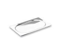 Lacor GN 67909Z - Tapa para Cubetas 1/9 de Lacor sin asa, Acero Inoxidable