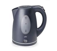 Lacor - Hervidor eléctrico Grey 2200 W, Libre de BPA, 1'30 L - Cocina | Para un uso práctico y profesional en cocina; libre de BPA, con 30 L de capacidad, práctico y fácil de guardar