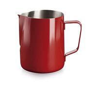 Lacor - Lechera en Acero Inoxidable 18/10, Rojo - Cocina Profesional | En acero inox 18/10, para calentar leche y salsas; ideal para cocina profesional y uso diario en casa, versátil y duradero