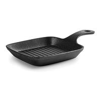 Lacor Mini Grill Magma – Hierro fundido sin base – Negro