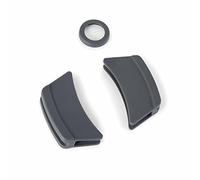 Lacor R25935G Pack De 3 Protectores De Silicona para Cacerola con Tapa Oval Fundición, Gris
