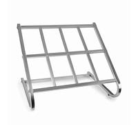 Lacor Soporte Cube, Acero INOX 18/10, Gris, 78CM